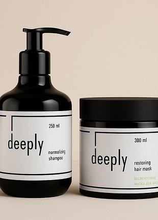 Набір deeply для жирного волосся