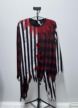 Карнавальний костюм клоуна l-xl