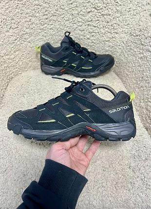 Чоловічі трекінгові кросівки напівчеревики salomon hatos 3 contagrip