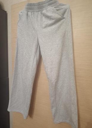 Оригинал sinsay теплые зимние штаны s/m оверсайз хорошее состояние