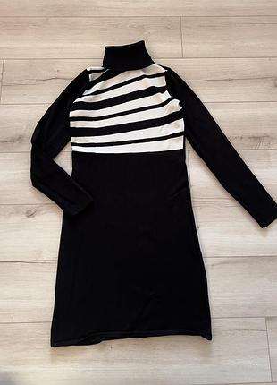 Тепла  сукня  під горло, тепла туніка 40-42 роз