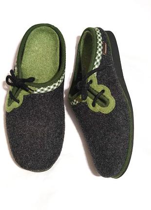 Домашние шерстяные войлочные  тапочки frankenwald /0000h/