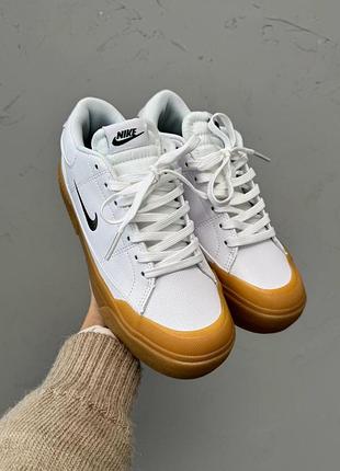 Nike court legacy lift white gym найк корт легасі ліфт вайт джим акція