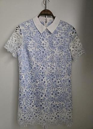 Платье кружево платье в крупину english factory