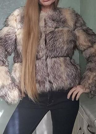 Studio outwear шуба зі штучного хутра - розмір m (uk 10)