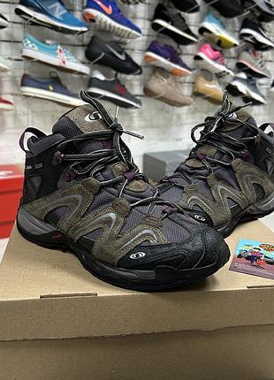 Жіночі трекінгові черевики salomon vega gore-tex оригінал 38р термо бу