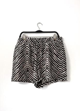 Шорты с принтом зебра primark