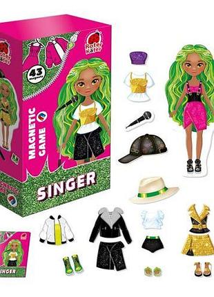 Настольная игра магнитная наделка vladi toys wow surprise «singer. певушка» (vt3210-13)