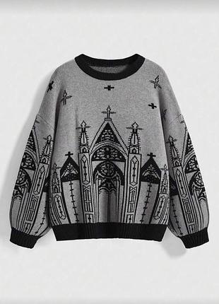 Светр з принтом
