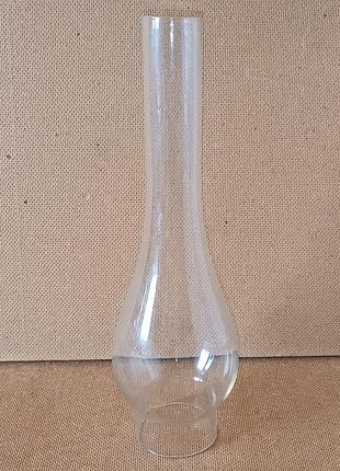 Стекло колба для керосиновой лампы / стекло керосиновая лампа ретро винтаж сср 25х5 см