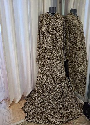 Ярусное платье 👗 рубашка большого размера