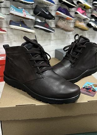 Жіночі черевики ecco babett gore-tex зимові теплі шкіряні 40р термо бу