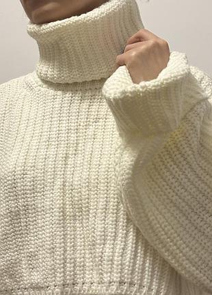 Вкорочений зимовий светр