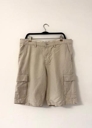 Бежеві шорти карго tu man