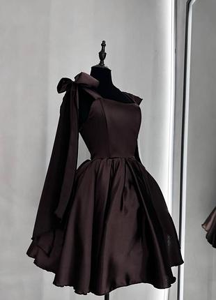 Ніжна пишна корсетна сукня з костюмної тканини ✨ є відео!