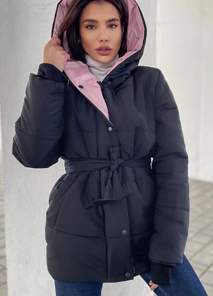 Куртка жіноча плащівка канада❣ синтепон 200  7 кольорів 281ва