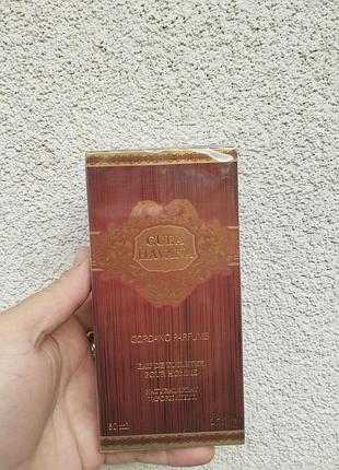 Чоловіча туалетна вода gordano parfums cuba havana 50 мл – тютюново-деревний аромат