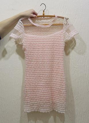 Сукня мереживо