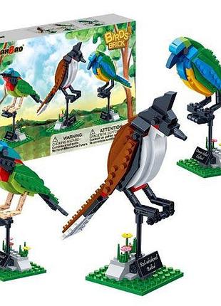 Конструктор banbao "птицы" 408 дет.