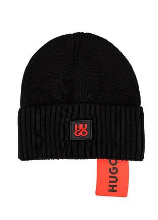 Шапка черная женская мужская hugo boss хьюго босс бини унисекс