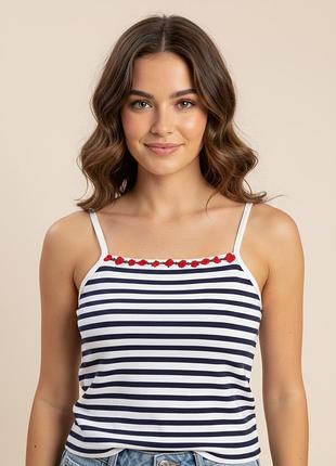 Monsoon топ майка у смужку
