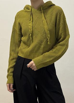 Вʼязаний худі