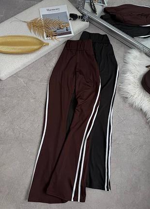 Лосіни з лампасами кльош