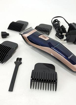 Портативная ручная машинка для стрижки волос gemei, машинка для стрижки посеченных волос na-99