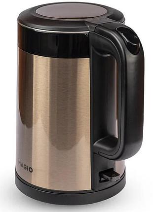 Электрический чайник с индикатором работы magio, электрочайник бытовой с индикатором работы no-44