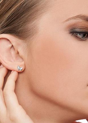 Сережки позолоченные, безопасные серьги для детей, модные женские сережки, мед золото серьги aq-41