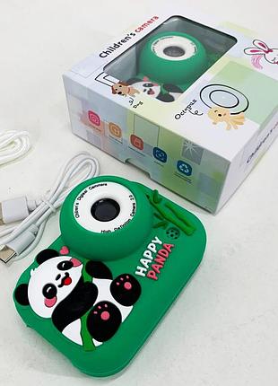 Детский фотоаппарат панда green tp-24