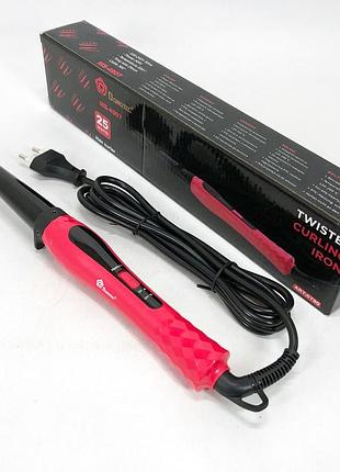 Конусна плойка для прикореневого об'єму domotec, плойка для волосся стайлер прилад завивання волосся dt-23