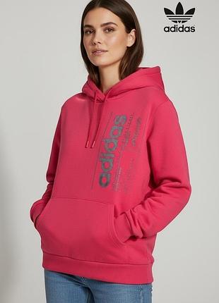 Кофта /худі adidas жіноча оригінальна з капюшоном /бавовняна