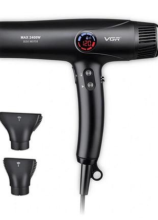 Фен з режимом регулювання температури, фен для волосся з іонізацією сучасний для волосся wu-23