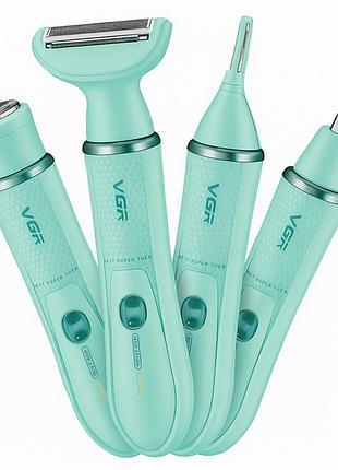 Набор для ухода vgr 4 в 1 v-761 green dw-20