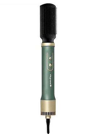 Електрична фен-щітка для гладкої зачіски, повітряний стайлер для волосся фен об'ємної укладки cg-41