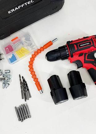 Шуруповерт с насадками в чемодане, профессиональная электрическая отвертка, набор шуруповерт sm-23