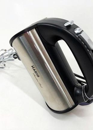 Миксер ручной для взбивания и замешивание теста magio mg-235, миксер двухвенчиковый бытовой yo-80