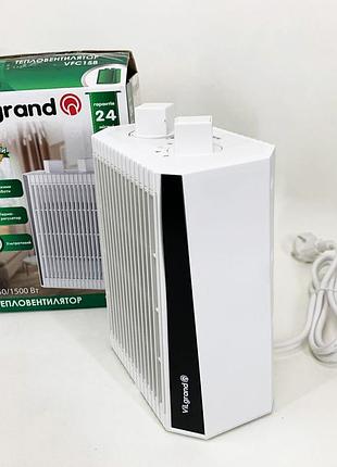 Портативный домашний тепловентилятор vilgrand, бытовой тепловентилятор 2 квт 2000w iz-63