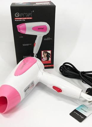 Фен бытовой для волос gemei, фены для сушки волос, фен с режимом ионизации хороший электрический kg-71