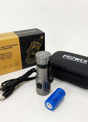 Портативный фонарь с функцией зарядки, очень яркий фонарь, мощные ручные фонари sofirn yg-65