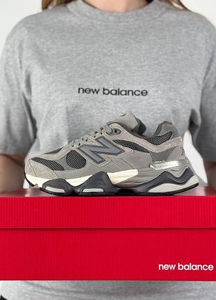 Повседневные женские кроссовки замшевые new balance 9060 premium elite 🔝