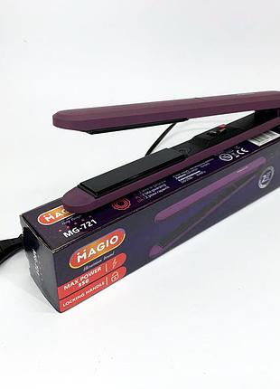 Укладання волосся випрямляч magio, випрямляч для будь-якого типу волосся для з турмаліном kq-82