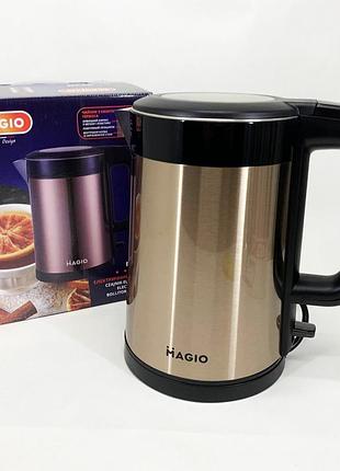 Электрочайник сталь, качественный электрический чайник для дома, хороший электрочайник для дома fz-50