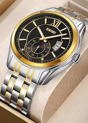 Годинник для стильного та сучасного чоловіка, класичний кварцовий чоловічий наручний годинник qu-31