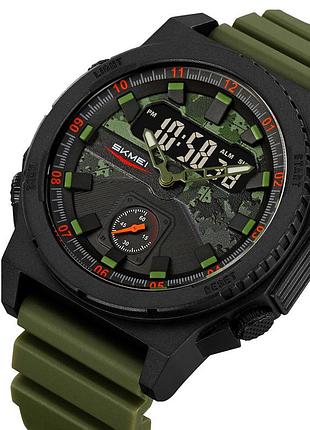 Тактичні годинники для зсу skmei 2355ag, водонепроникний годинник для риболовлі армійські зсу fh-90