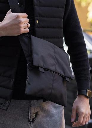 Сумка чоловіча брезентова тканинна органайзер, рюкзак через плече військова барсетка zg-59