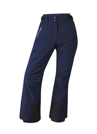 Горнолыжные брюки мембранная (10000мм) для женщины crivit recco® 458400 38(s) темно-синий