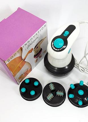 Массажный пистолет для рук и ног ma-118-2, вибрирующий массажер для тела ручной масажор тела ec-31