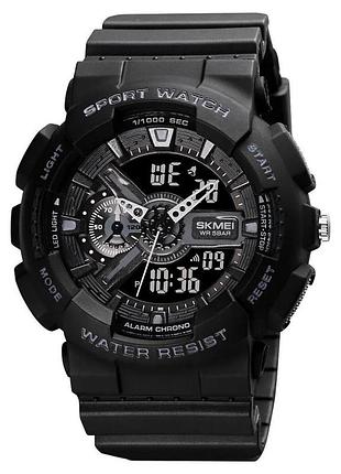 Наручные часы с электронным механизмом skmei, армейские часы милитари для военных и отдыха fn-17